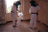 For an operation to remove asbestos
